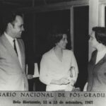 Alaíde Lisboa de Oliveira no Seminário Nacional de Pós-Graduação, em 1967 (Acervo do CEDOC-FaE/UFMG)